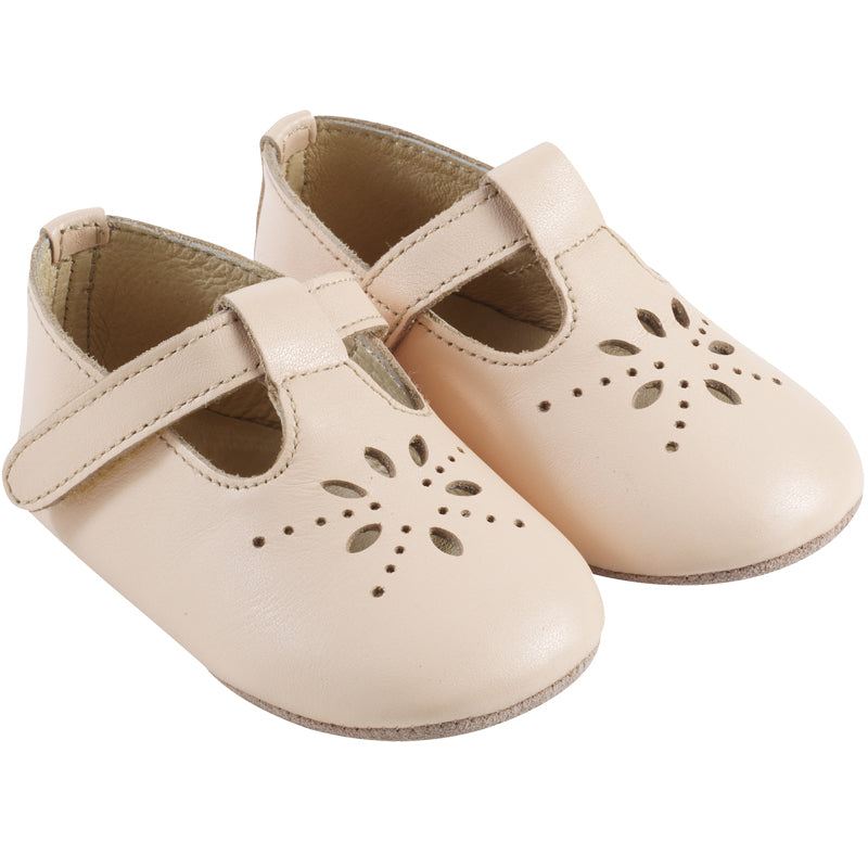Chaussures bébé en cuir souple - Archie Camel