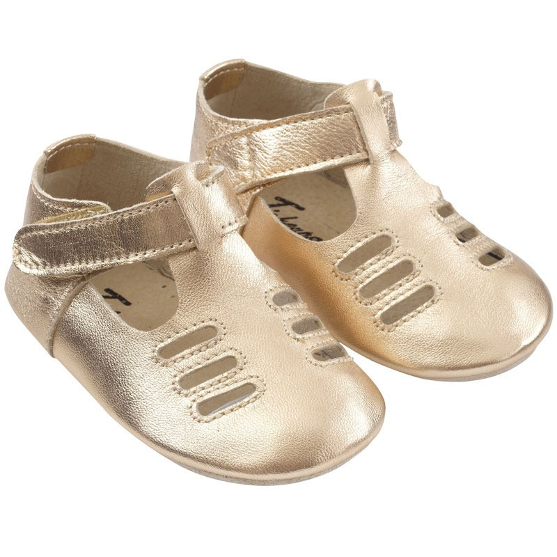 Chaussure store bebe doré