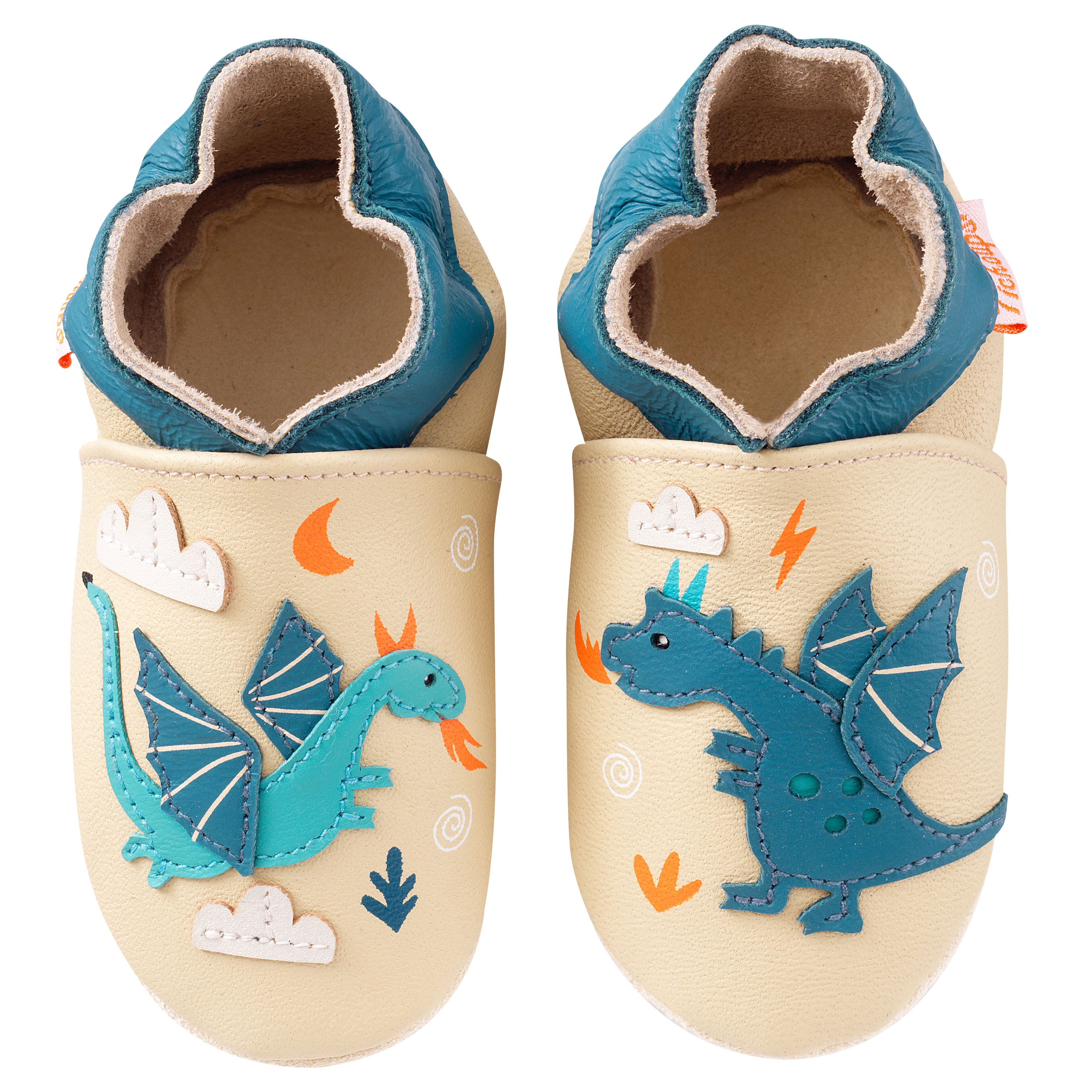 Chausson enfant best sale cuir souple