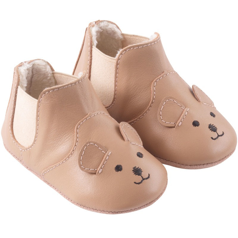 Chaussure bébé en cuir souple - Petits Moussaillons
